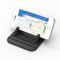 HKM-765523 Large Silicone Car Phone Holder with Non-Slip Mat and Bracket Buckles
