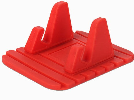HKM-765523 Large Silicone Car Phone Holder with Non-Slip Mat and Bracket Buckles