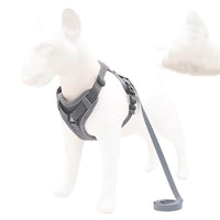 HKM-7656509 Reflective Nylon Dog Harness for Safety and Comfort - Sizes S to XL