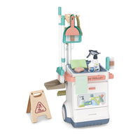 HKM-765651 Kids Pretend Play Cleaning Set - Battery Operated Simulation Toys for Ages 2-7
