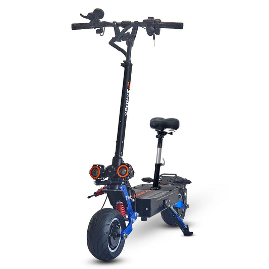 HKM-765843 ZonDoo ZO01 Pro Dual Motor Electric Scooter, 95KM/H Speed, 90-100KM Range, Foldable Design
