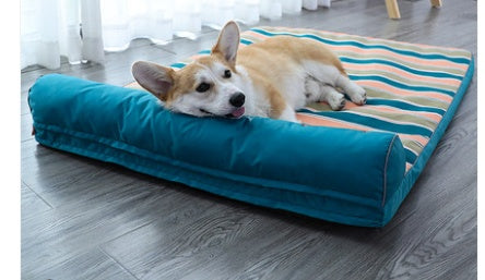 HKM-7659069 Summer Ice Pad Dog Mat - Waterproof, Removable & Washable for All Seasons