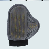 HKM-765907 Pet Bathing Gloves with Massage Brush for Easy Pet Grooming