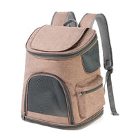 HKM-7659453 Portable Pet Backpack with Breathable Oxford Cloth and Neoprene Support