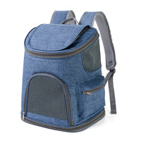 HKM-7659453 Portable Pet Backpack with Breathable Oxford Cloth and Neoprene Support