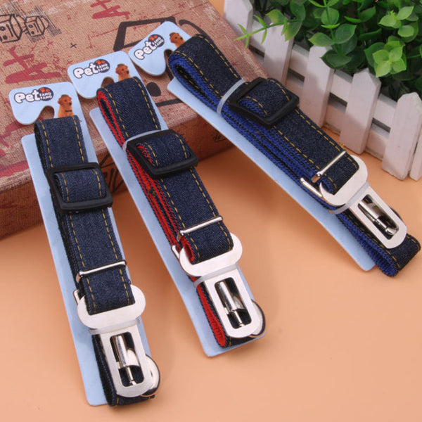 HKM-7659837 Retractable Pet Seat Belt for Dogs - Adjustable, Safe, and Durable