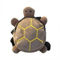 HKM-7660477 Cartoon Turtle Dog Backpack with No-Pull Harness and Large Capacity for Pets