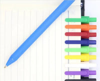 HKM-766099 Soft Touch Rubber Coated Ballpoint Pens with Custom Logo Printing