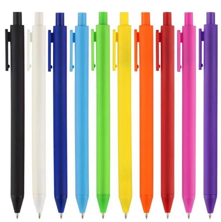 HKM-766099 Soft Touch Rubber Coated Ballpoint Pens with Custom Logo Printing