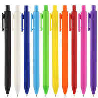 HKM-766099 Soft Touch Rubber Coated Ballpoint Pens with Custom Logo Printing