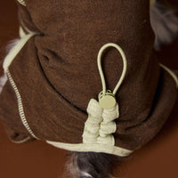 HKM-7661757 Comfortable Contrast Color Dog Clothes for Teddy, Schnauzer, and Bichon - XS to XXL