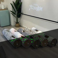 HKM-7662269 Glow In The Dark Rolling Dragon Cat Tunnel - Flannel, 120x25cm, Patterns: Love, Stars, Lines, Moon