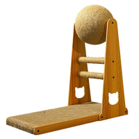 HKM-7663165 Extra Large Sisal Cat Scratch Board - Durable Vertical Scratching Toy for Stress Relief