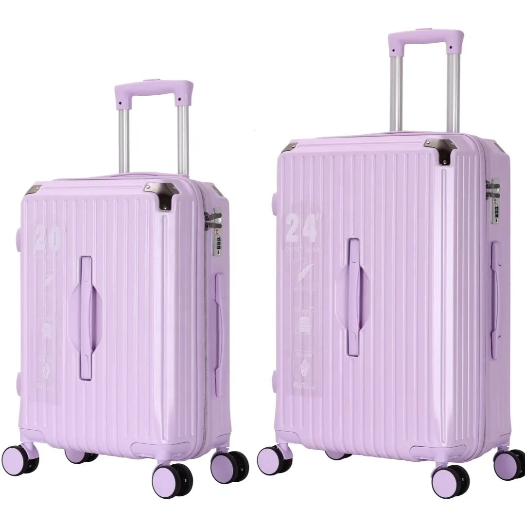 HKM-766355 Durable Lightweight PP Cabin Luggage for Travel - Versatile and Stylish Suitcase