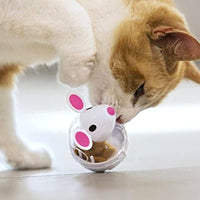 HKM-7664445 Interactive Cat Food Ball - Slow Feed Tumbler Toy for Cats and Kittens