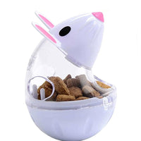 HKM-7664445 Interactive Cat Food Ball - Slow Feed Tumbler Toy for Cats and Kittens