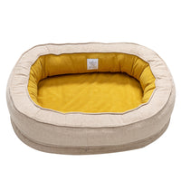 HKM-7664829 Waterproof Removable Washable Sponge Pet Bed Mat for Cats and Dogs - Four Seasons Design, Available in Two Sizes