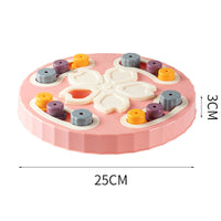 HKM-7666749 Interactive Dog Feeding Toy - Educational Puzzle for Engaging Playtime, Available in Multiple Colors