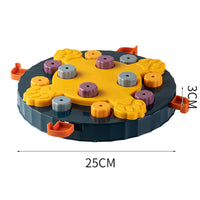 HKM-7666749 Interactive Dog Feeding Toy - Educational Puzzle for Engaging Playtime, Available in Multiple Colors
