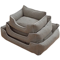 HKM-7667005 Cotton and Linen Striped Pet Nest in Various Sizes and Colors