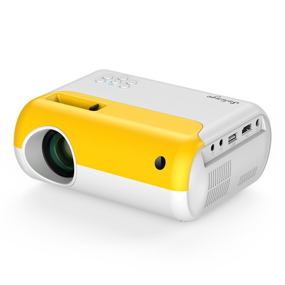 HKM-766803 Children's Multifunctional HD Projector with 1080P Support, Manual Focus, and Wireless Functionality