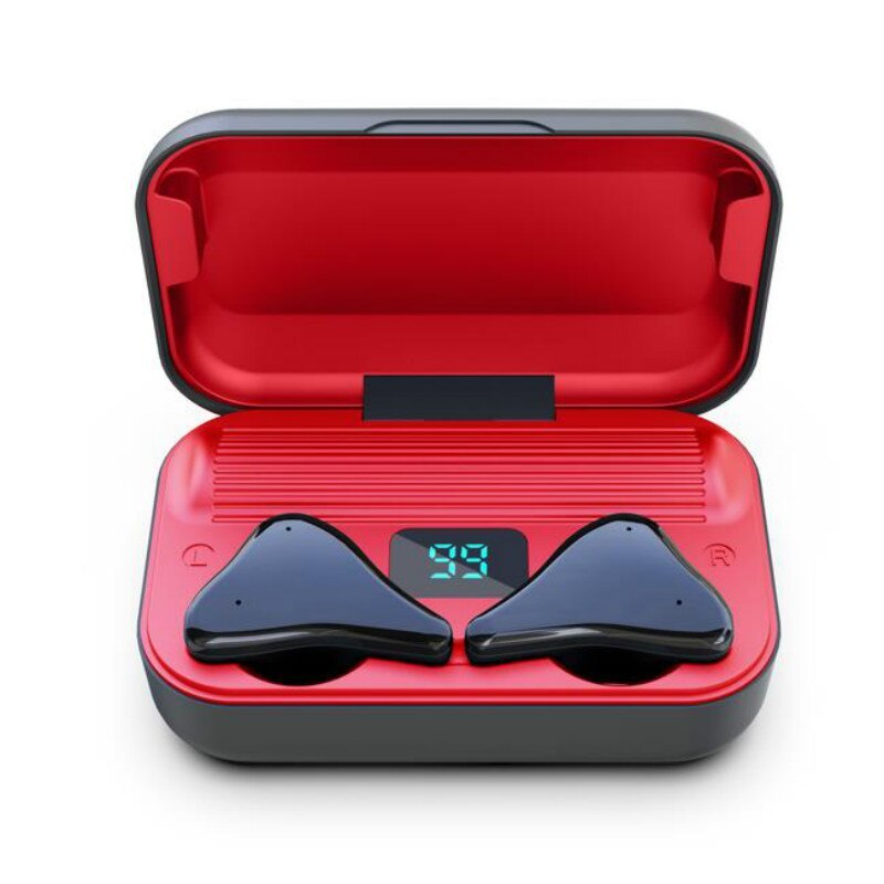 HKM-766867 Wireless Bluetooth Sports Headset with 3000mAh Charging Case, Touch Control, and Noise Reduction Technology