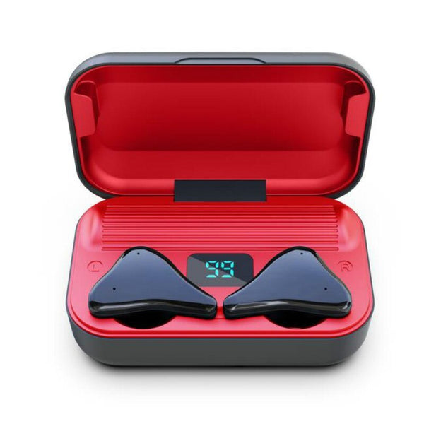 HKM-766867 Wireless Bluetooth Sports Headset with 3000mAh Charging Case, Touch Control, and Noise Reduction Technology