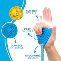 HKM-7670205 Pet Bathing Tool for Indoor Showers and Outdoor Hoses with Garden Hose & Shower Adapters