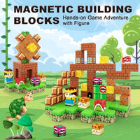 HKM-767251 Magnetic Building Blocks Set for Creative Play - Suitable for Kids Aged 3+
