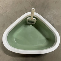 HKM-7674173 Cat Litter Box with Integrated Shovel for Easy Cleaning