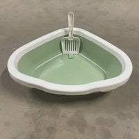 HKM-7674173 Cat Litter Box with Integrated Shovel for Easy Cleaning