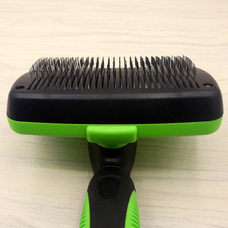 HKM-7674301 Grooming Needle Comb for Cats and Dogs - ABS, TPR, Stainless Steel
