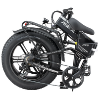 HKM-767443 Folding Electric Bike with 750W Motor, 20-Inch Fat Tires, 7-Speed Gears, and Disc Brakes