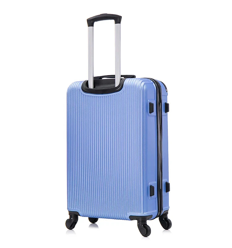 HKM-767507 Custom Logo Travel Trolley Luggage Set with Stylish Design