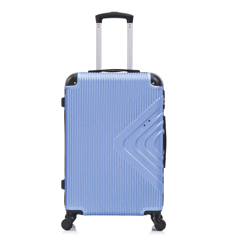 HKM-767507 Custom Logo Travel Trolley Luggage Set with Stylish Design