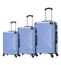 HKM-767507 Custom Logo Travel Trolley Luggage Set with Stylish Design