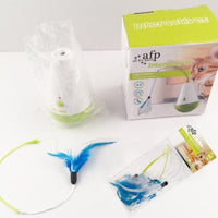 HKM-767571 Cat Toy Tumbler Electric Feather Spiral Turn