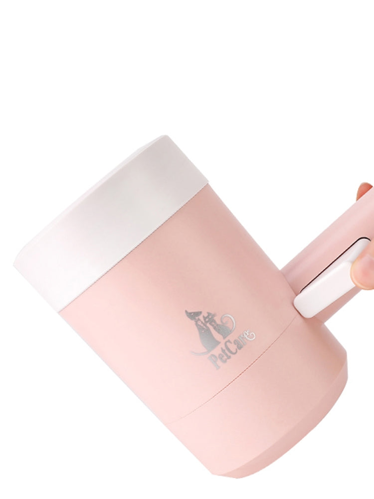HKM-7676349 Soft Silicone Dog Paw Cleaner Cup with 360 Rotating Combs for Easy Pet Foot Washing