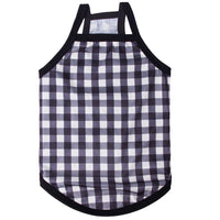 HKM-7679037 Summer Thin Plaid Camisole for Women - Cotton Vest in Various Colors and Sizes