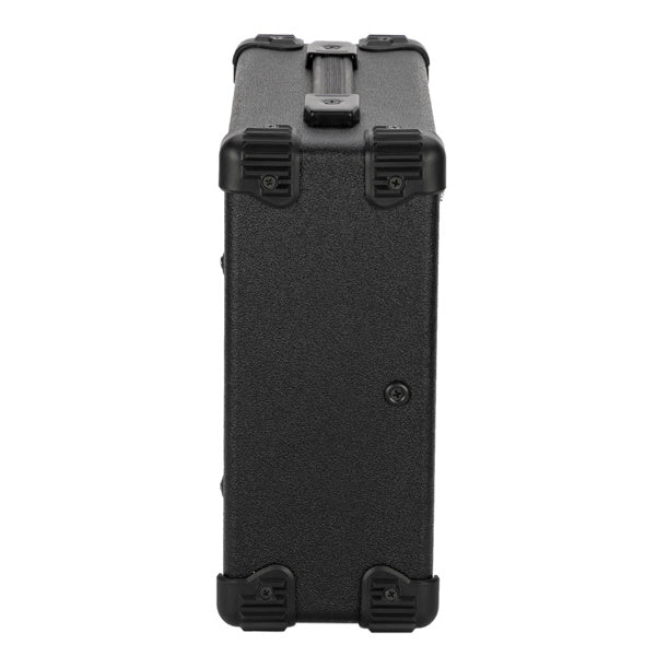 HKM-767955 20W Electric Bass Amplifier with Headphone and Auxiliary Inputs - Compact and Portable Design in Black