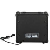 HKM-767955 20W Electric Bass Amplifier with Headphone and Auxiliary Inputs - Compact and Portable Design in Black