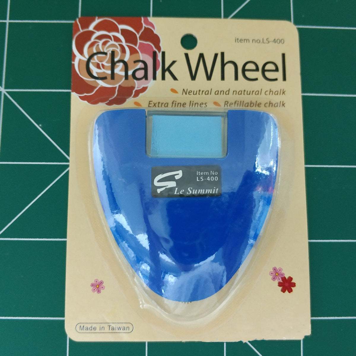 HKM-767955 Marking and Scribing Powder Scraper with Chalk Wheel and Replaceable Toner Box - Four Colors Available