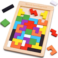 HKM-768083 3D Wooden Jigsaw Puzzles for Kids - Educational Toys for Ages 2-13