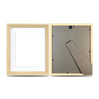 HKM-768147 Custom Natural Wood Decorative Picture Frame for DIY Home Display