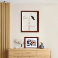 HKM-768147 Custom Natural Wood Decorative Picture Frame for DIY Home Display