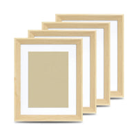 HKM-768147 Custom Natural Wood Decorative Picture Frame for DIY Home Display