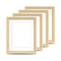 HKM-768147 Custom Natural Wood Decorative Picture Frame for DIY Home Display