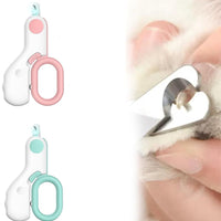 HKM-7681725 LED Pet Nail Clipper with Light for Easy and Pain-Free Grooming of Cats and Dogs