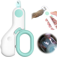 HKM-7681725 LED Pet Nail Clipper with Light for Easy and Pain-Free Grooming of Cats and Dogs