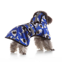 HKM-7682621 Reflective Large Pet Raincoat for Dogs and Cats - Comfortable, Warm, and Convenient Weather Protection